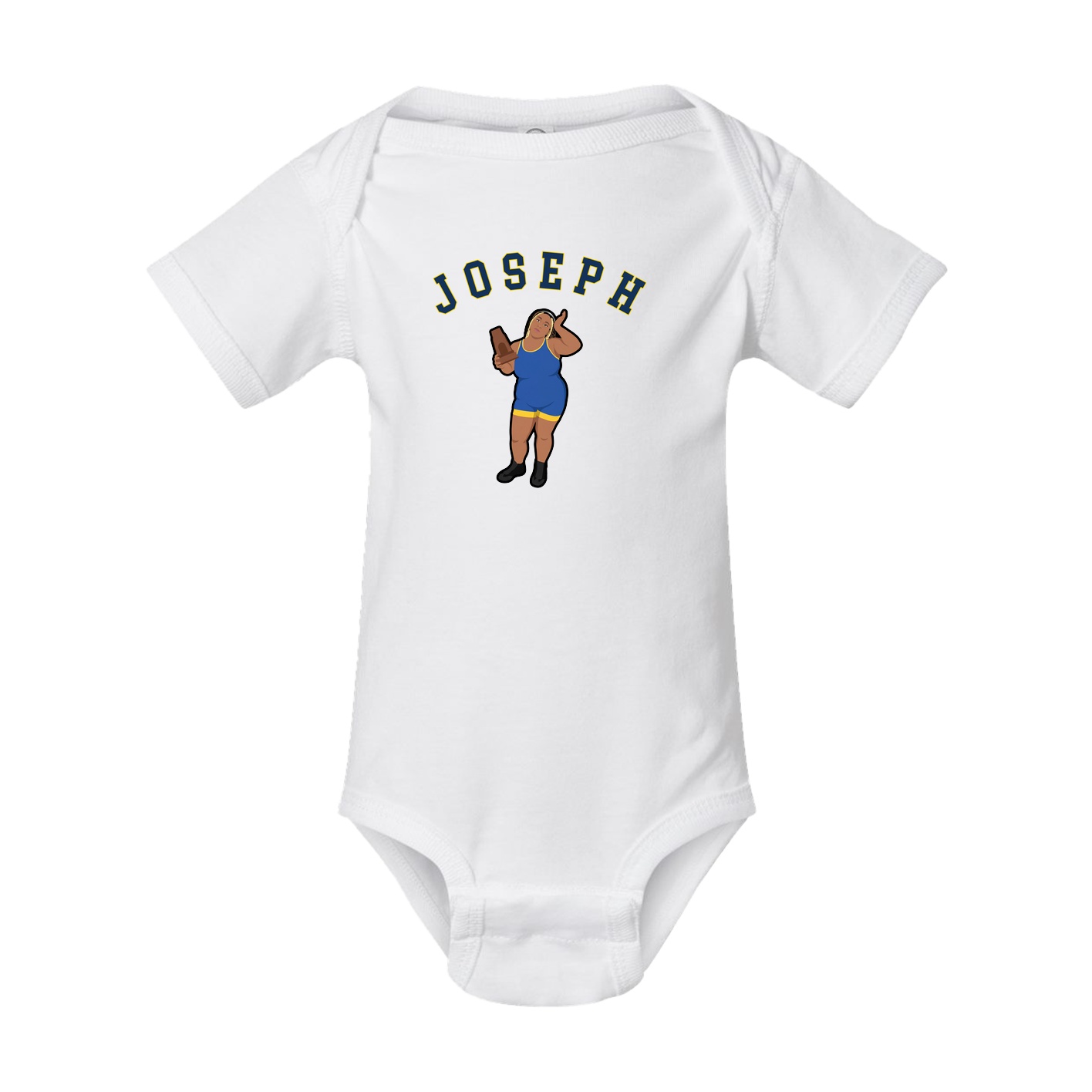 Baby Onesie — Shirsey Arch in White