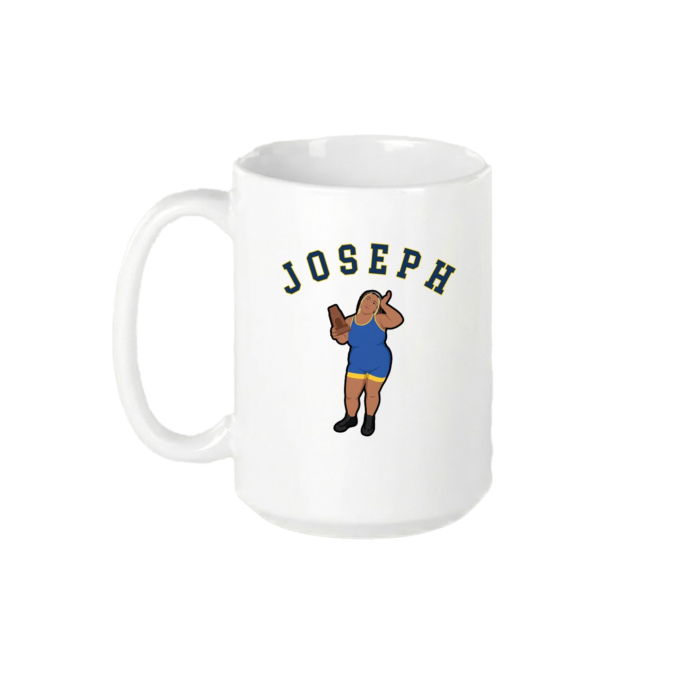 15oz Coffee Mug — Shirsey Arch in White