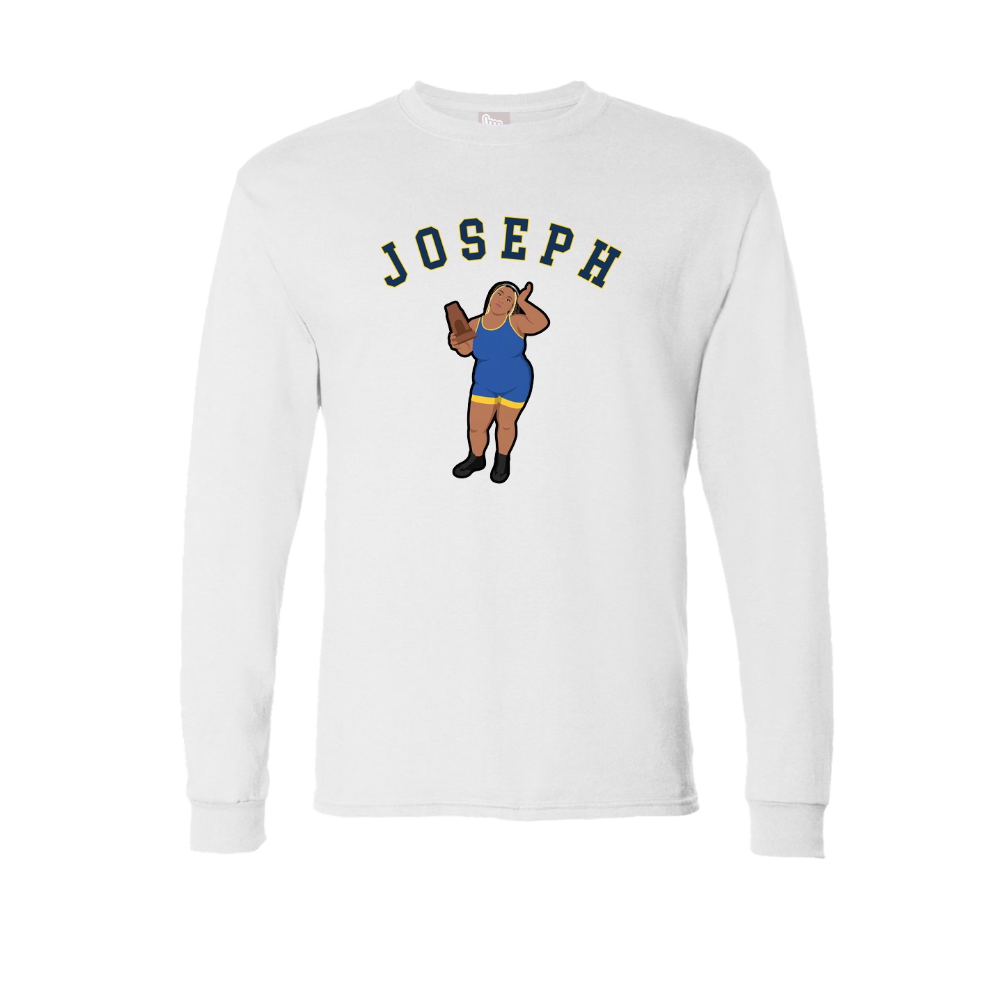 Long Sleeve Tee — Shirsey Arch in White