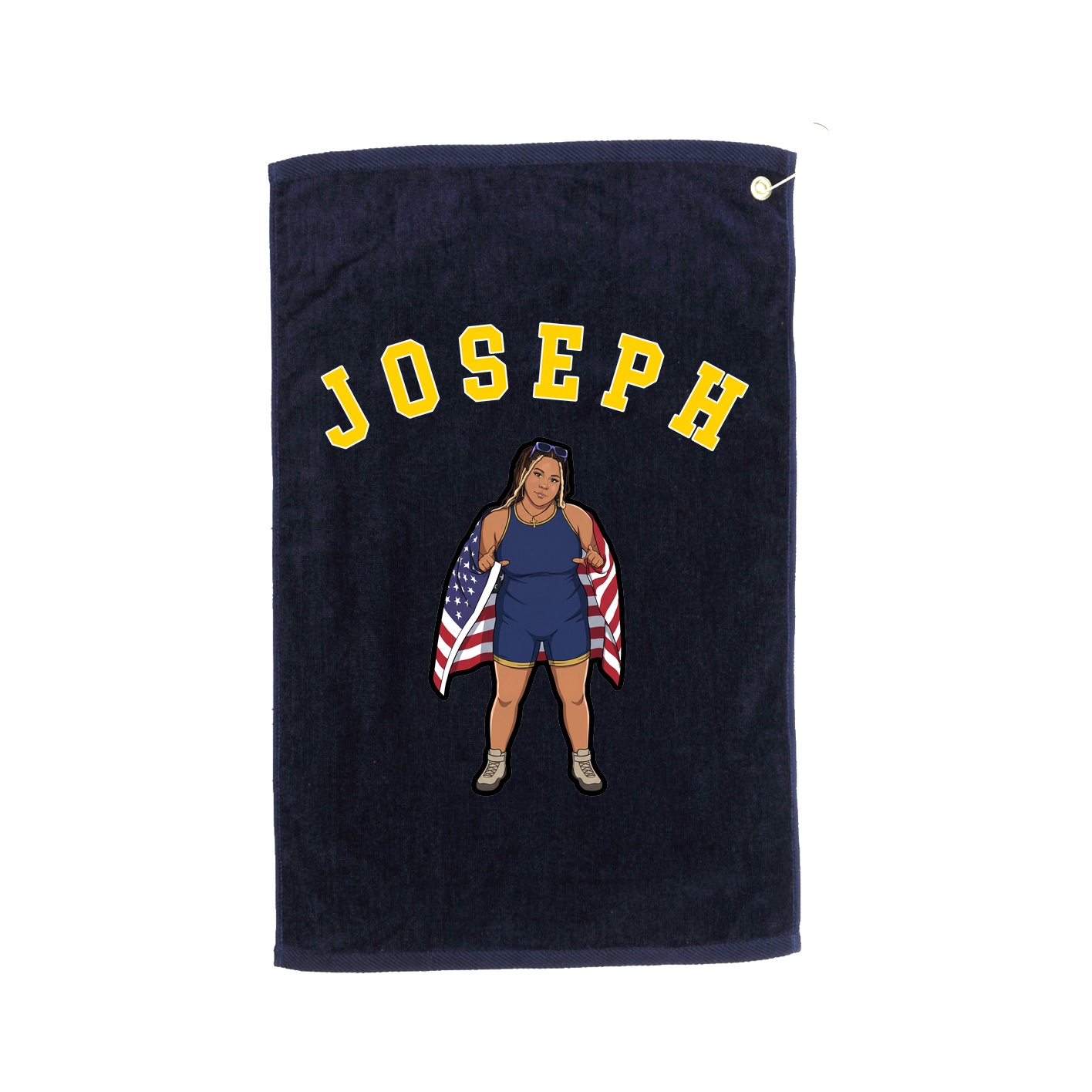Golf Towel — Shirsey Arch in Navy