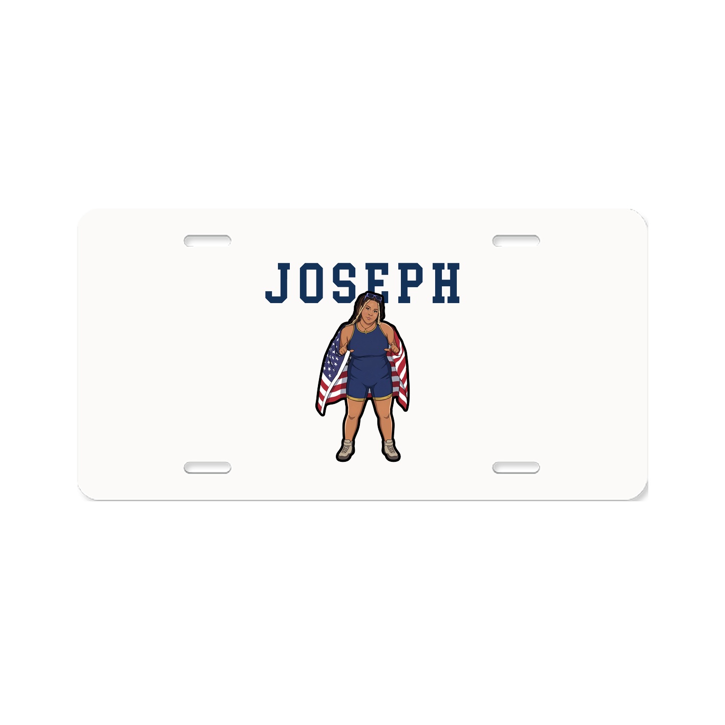 License Plate — Shirsey in Classic