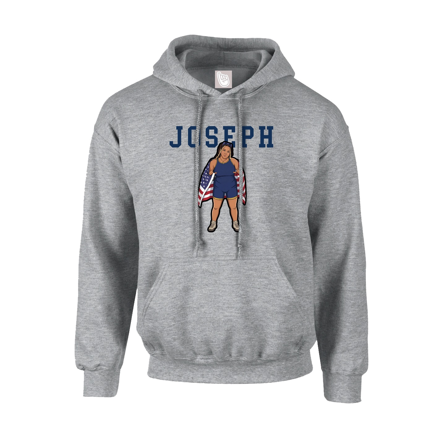 Hoodie — Shirsey in Grey