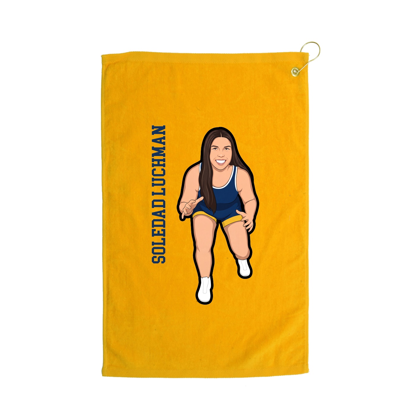 Golf Towel — Classic in Gold