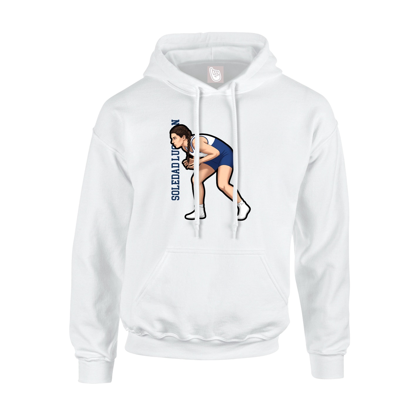 Hoodie — Classic in White