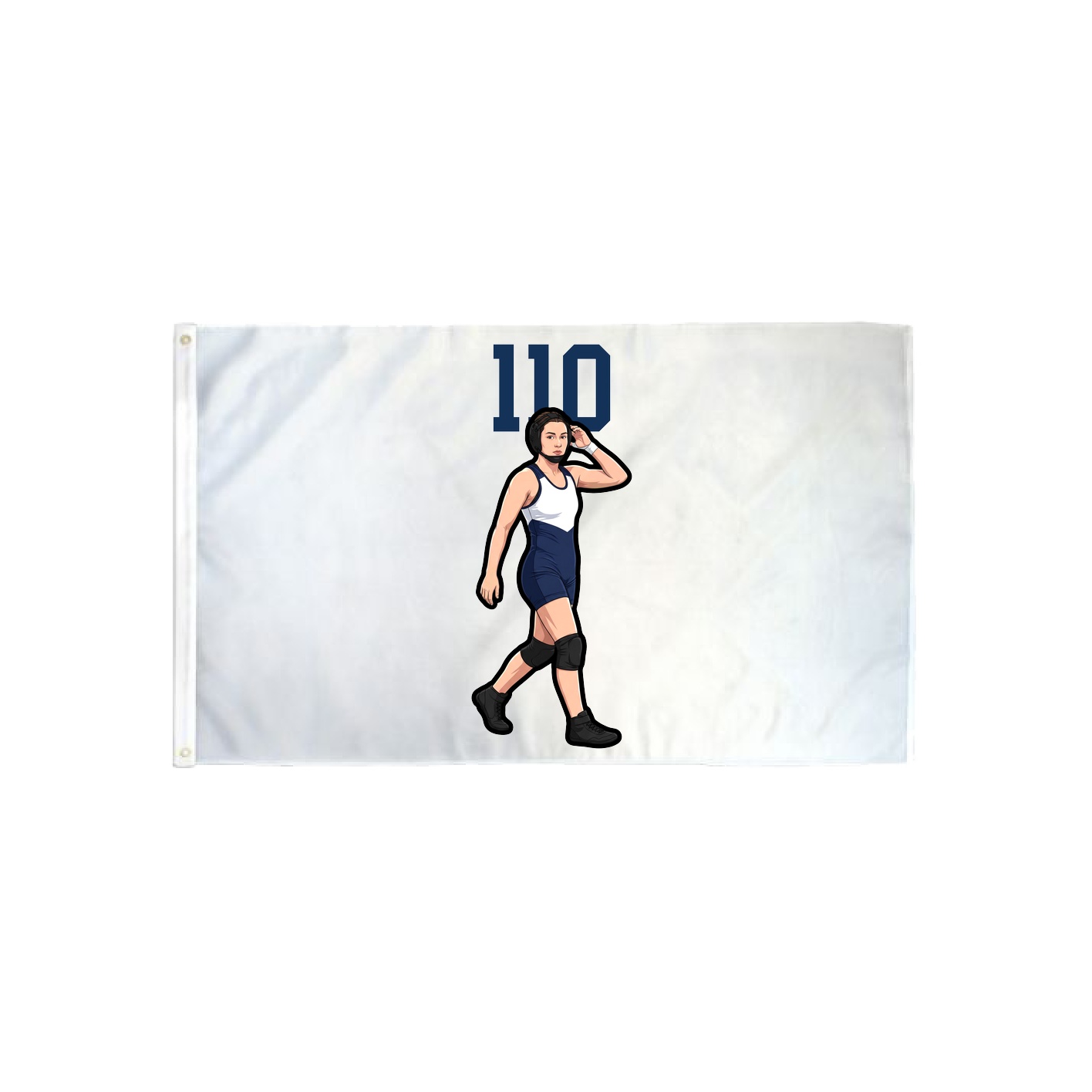 3x5 Flag — Number Top in Classic