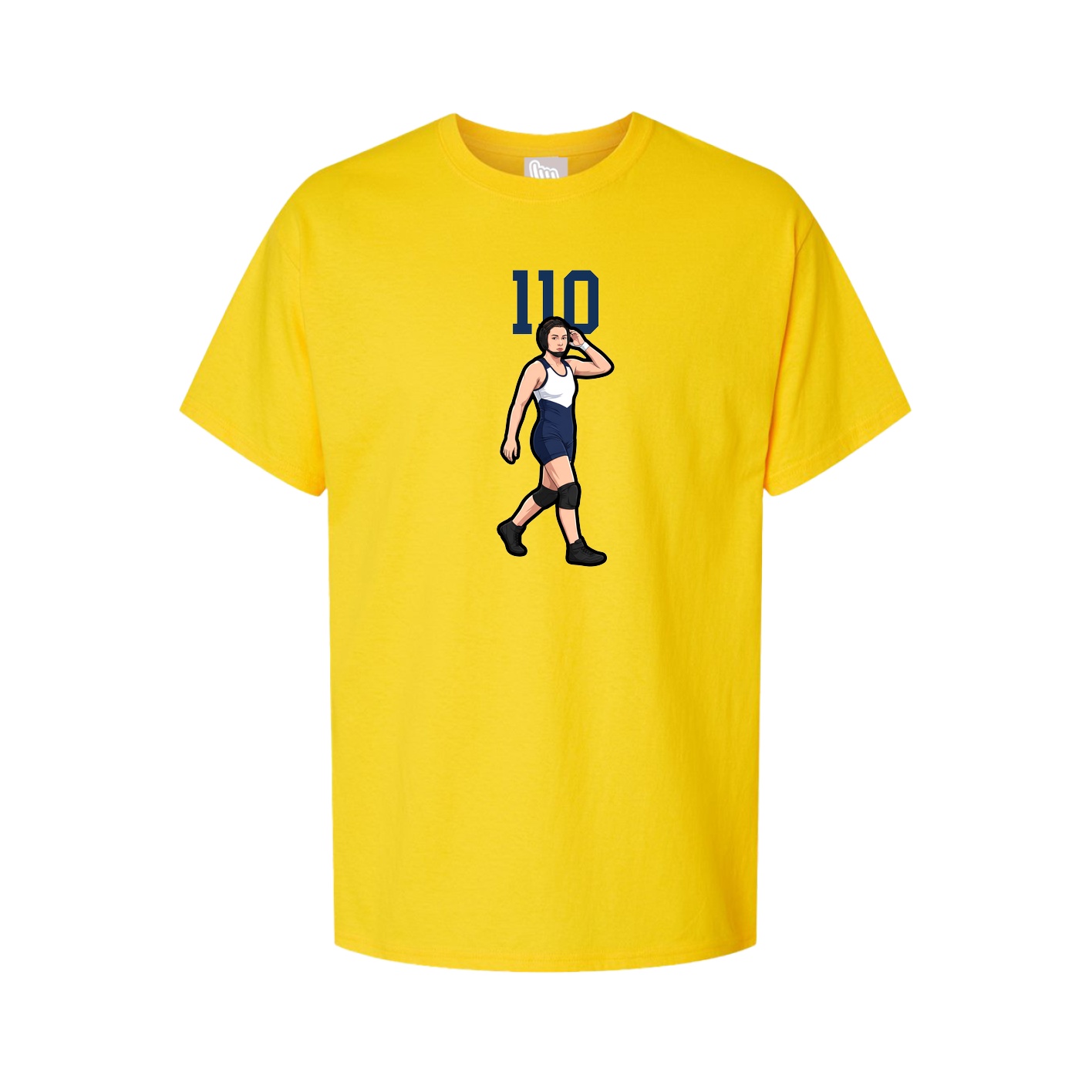 Tee — Number Top in Gold