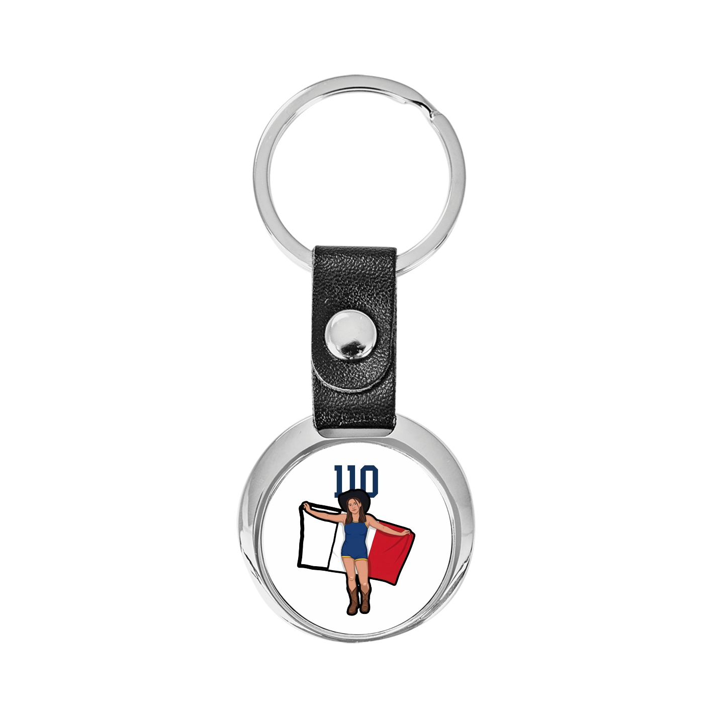Key Chain — Number Top in Classic