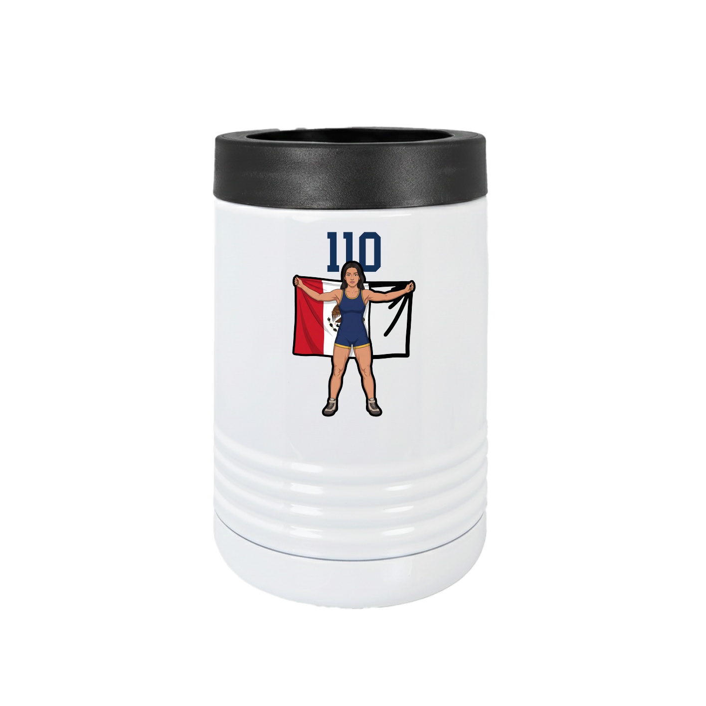 Beverage Holder — Number Top in White