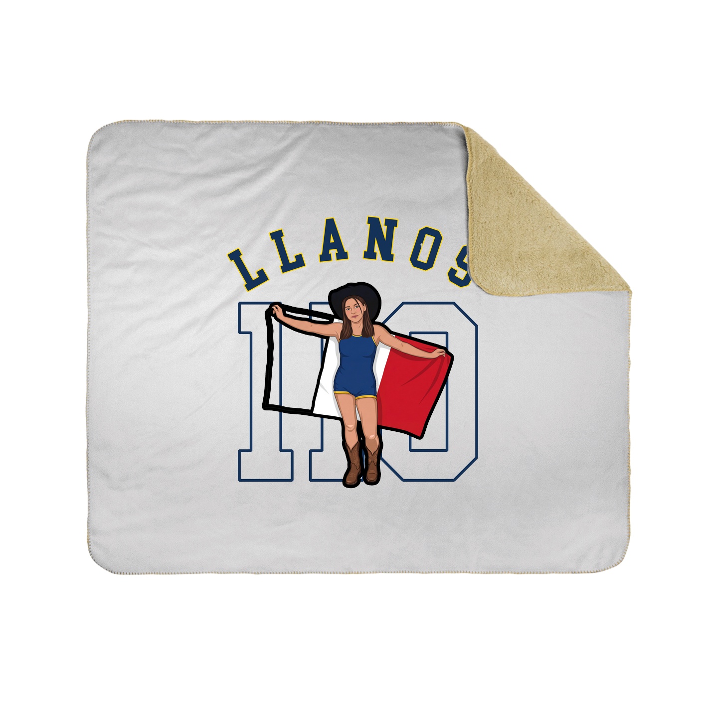 Throw Blanket — Shirsey Arch in White