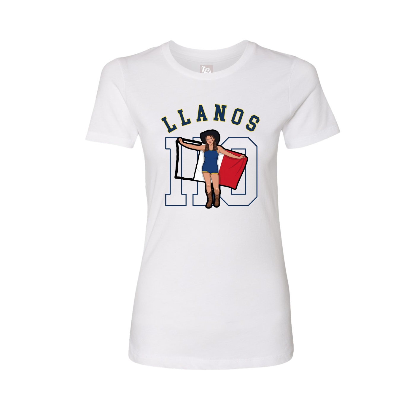Womens Tee — Shirsey Arch in White