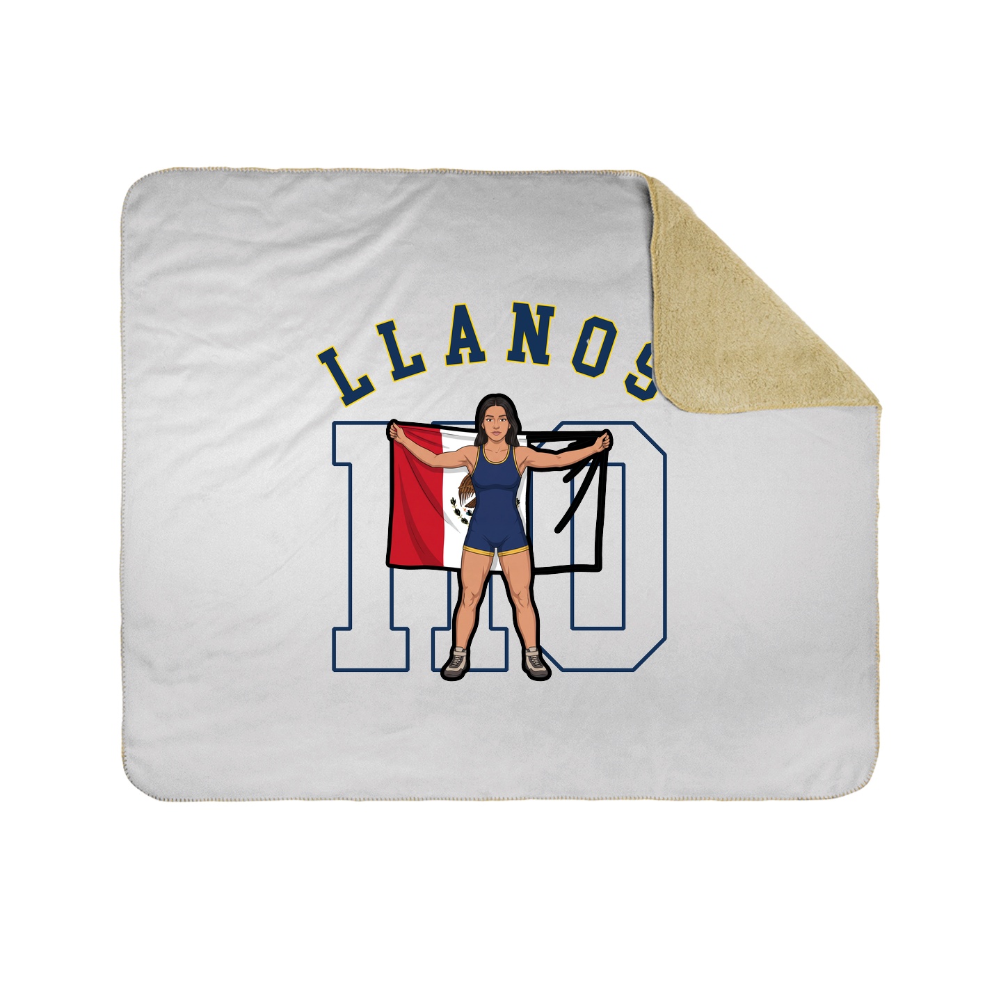 Throw Blanket — Shirsey Arch in White