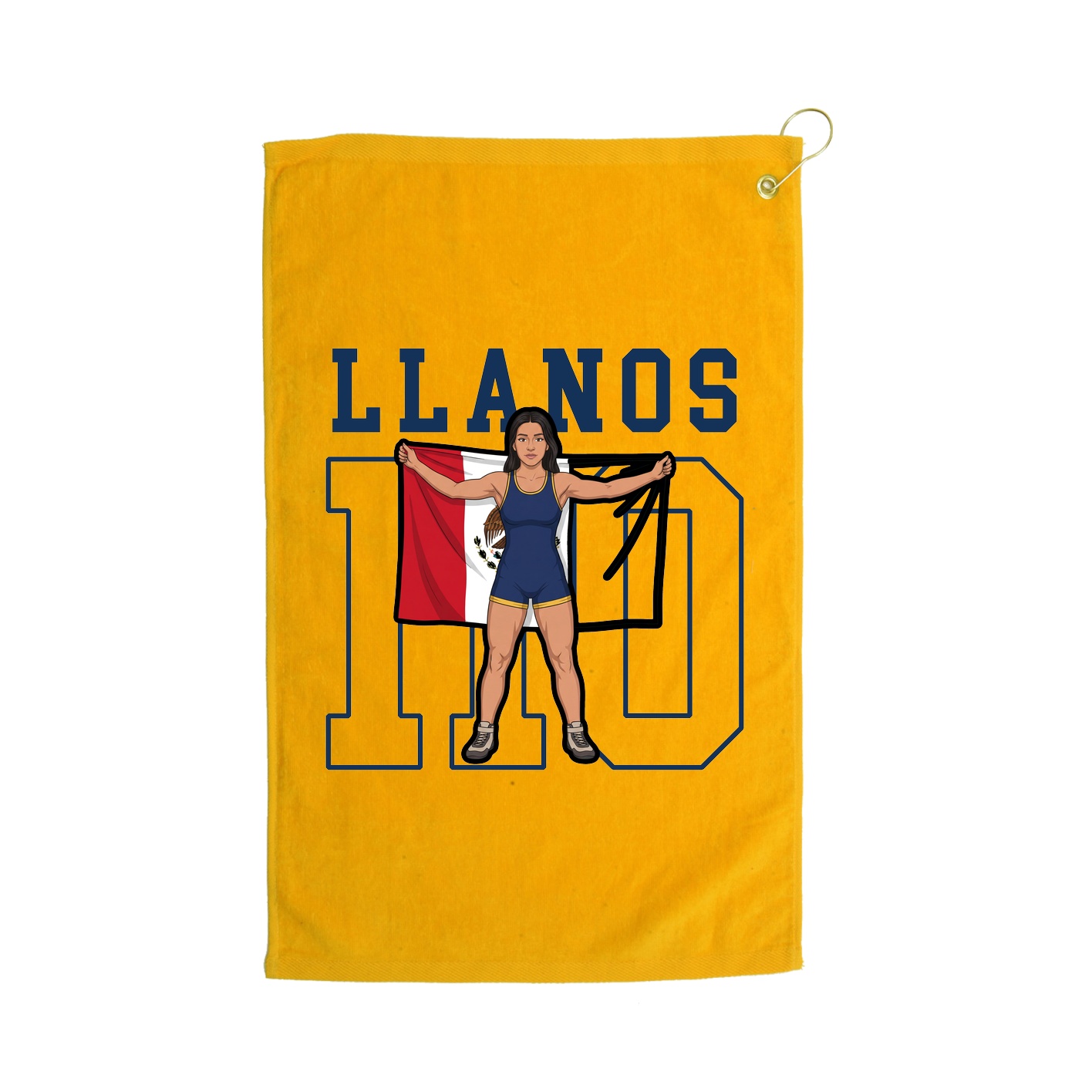 Golf Towel — Shirsey in Gold