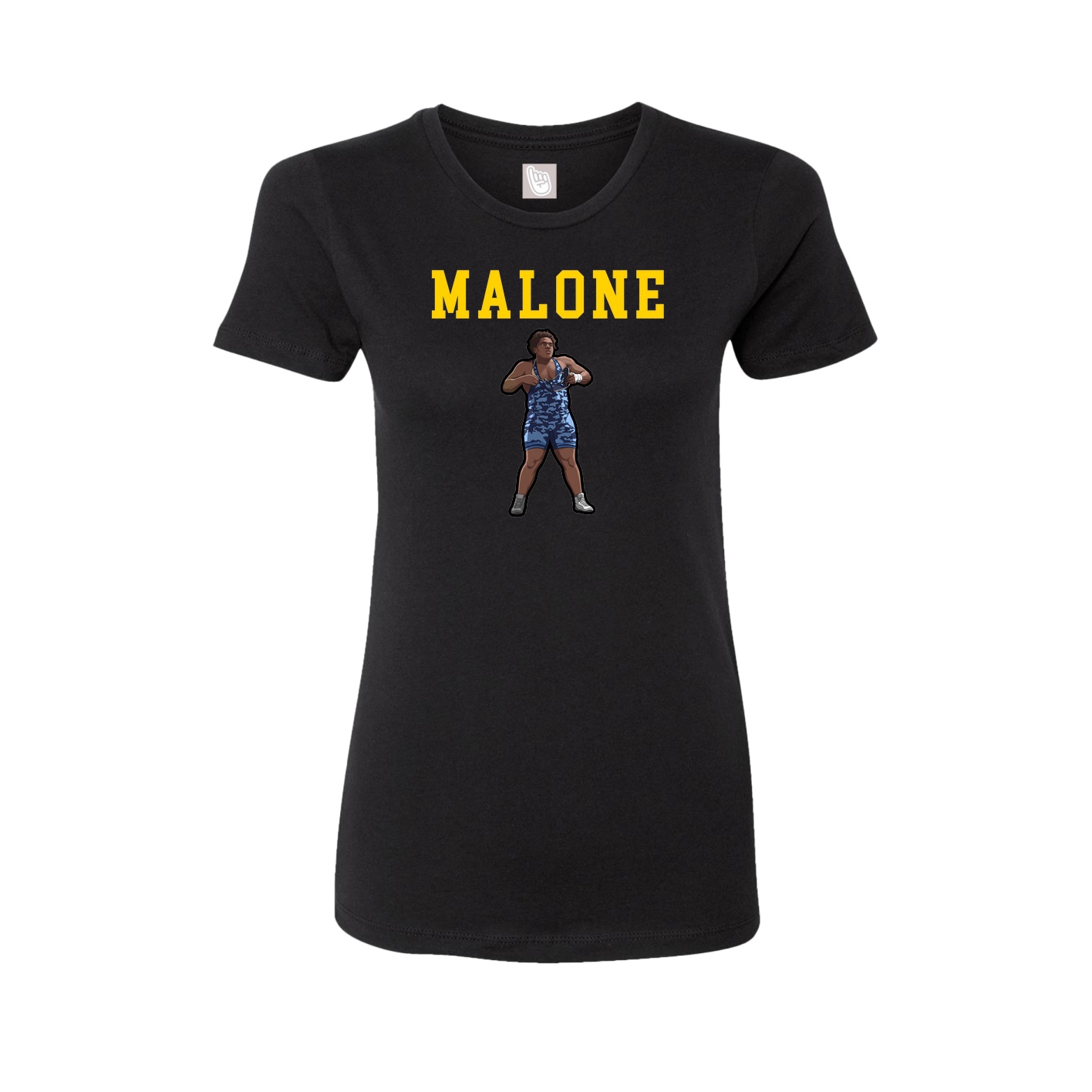Fitted Women's Tee — Shirsey in Black