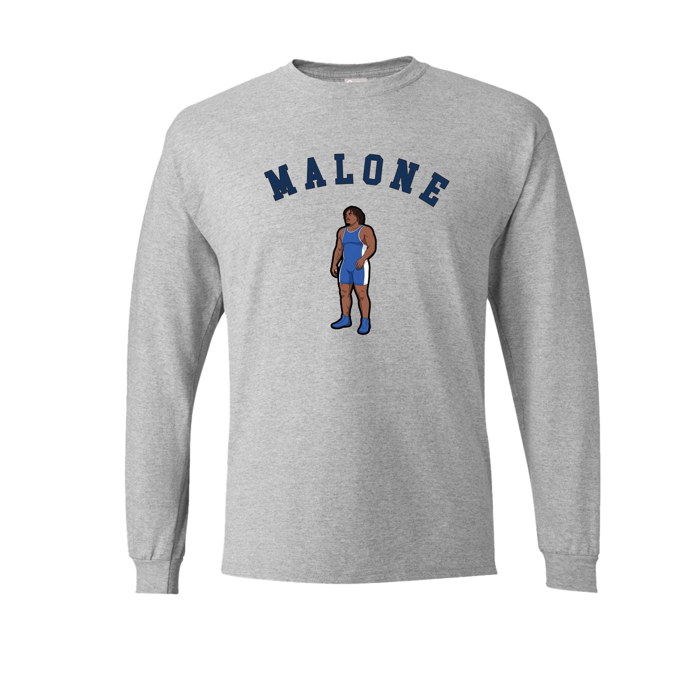 Long Sleeve Tee — Shirsey Arch in Grey