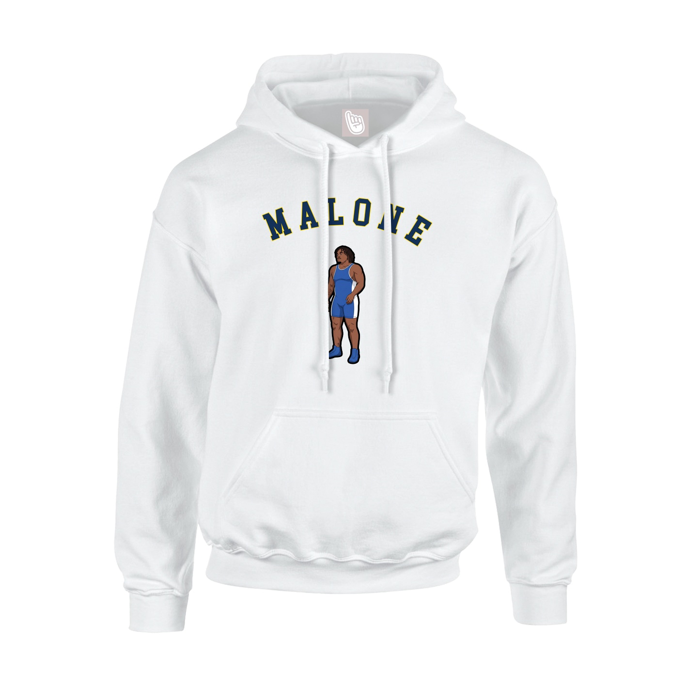 Hoodie — Shirsey Arch in White