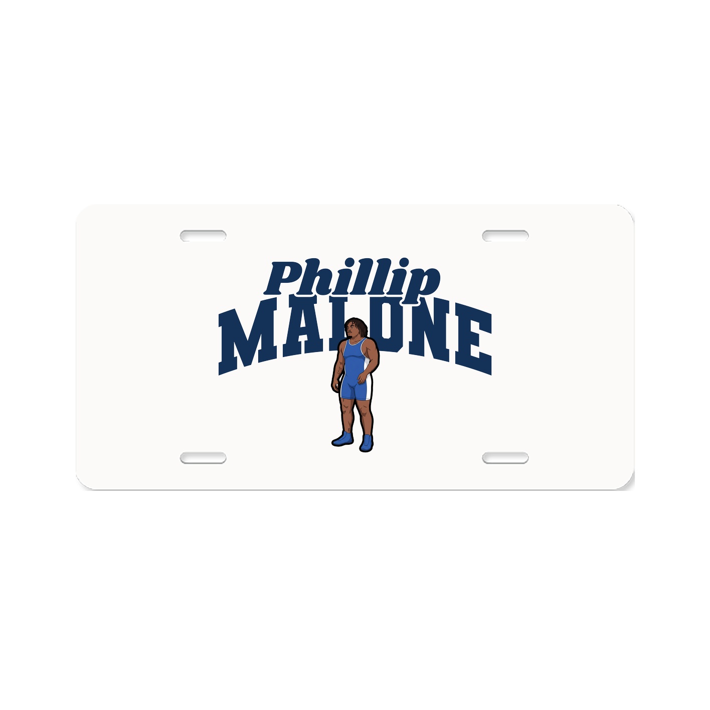 License Plate — Signature Arch in Classic