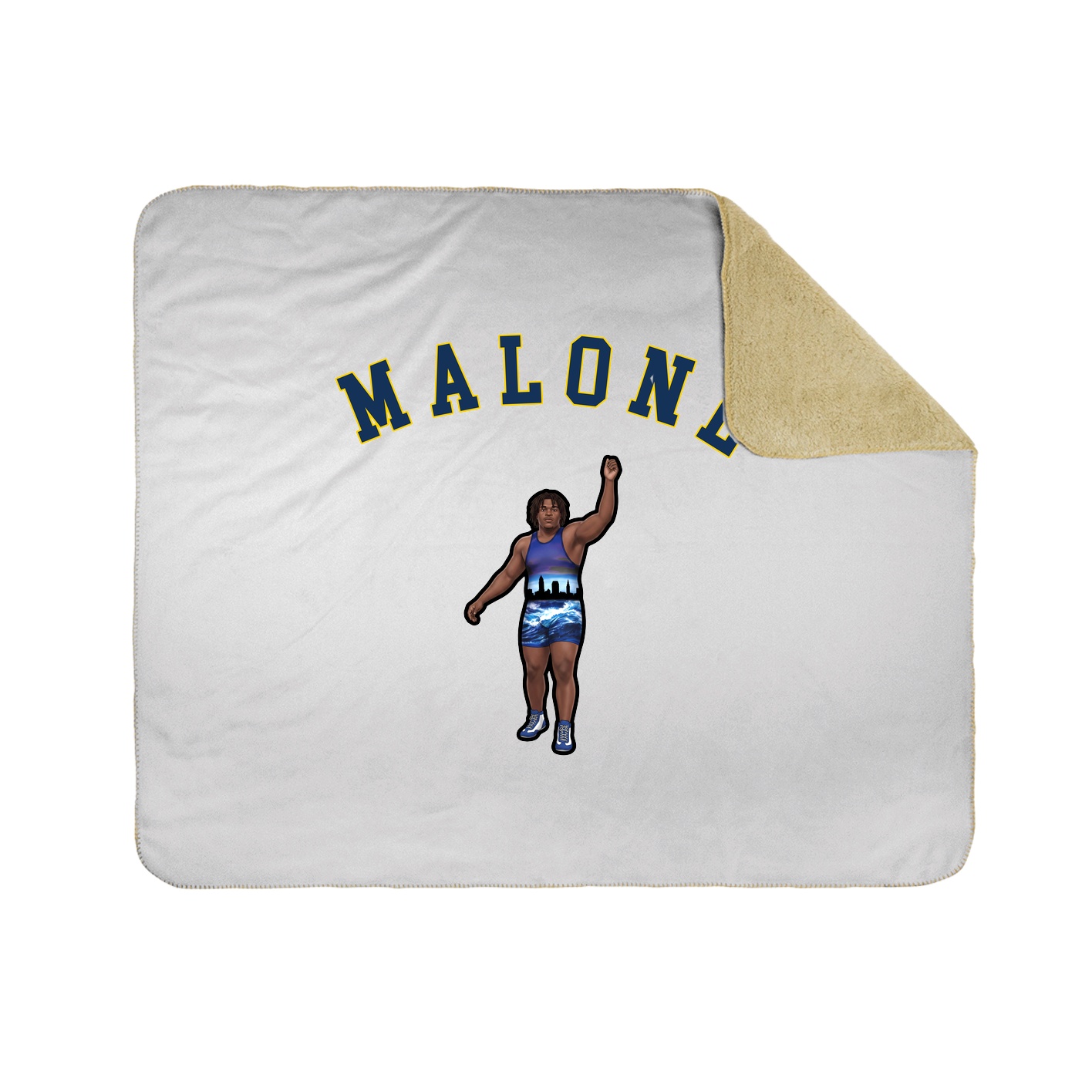 Throw Blanket — Shirsey Arch in White
