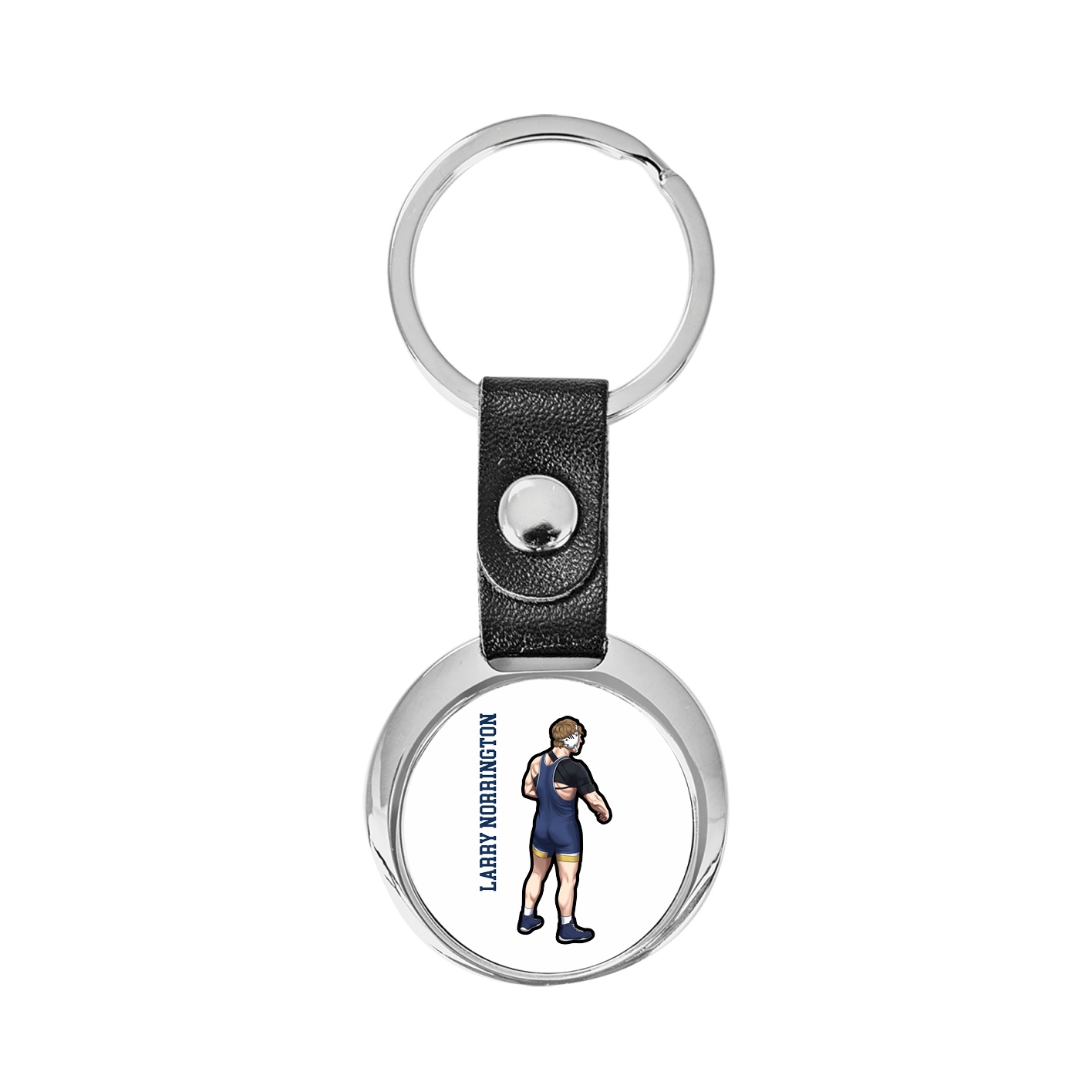 Key Chain — Name Vertical in Classic