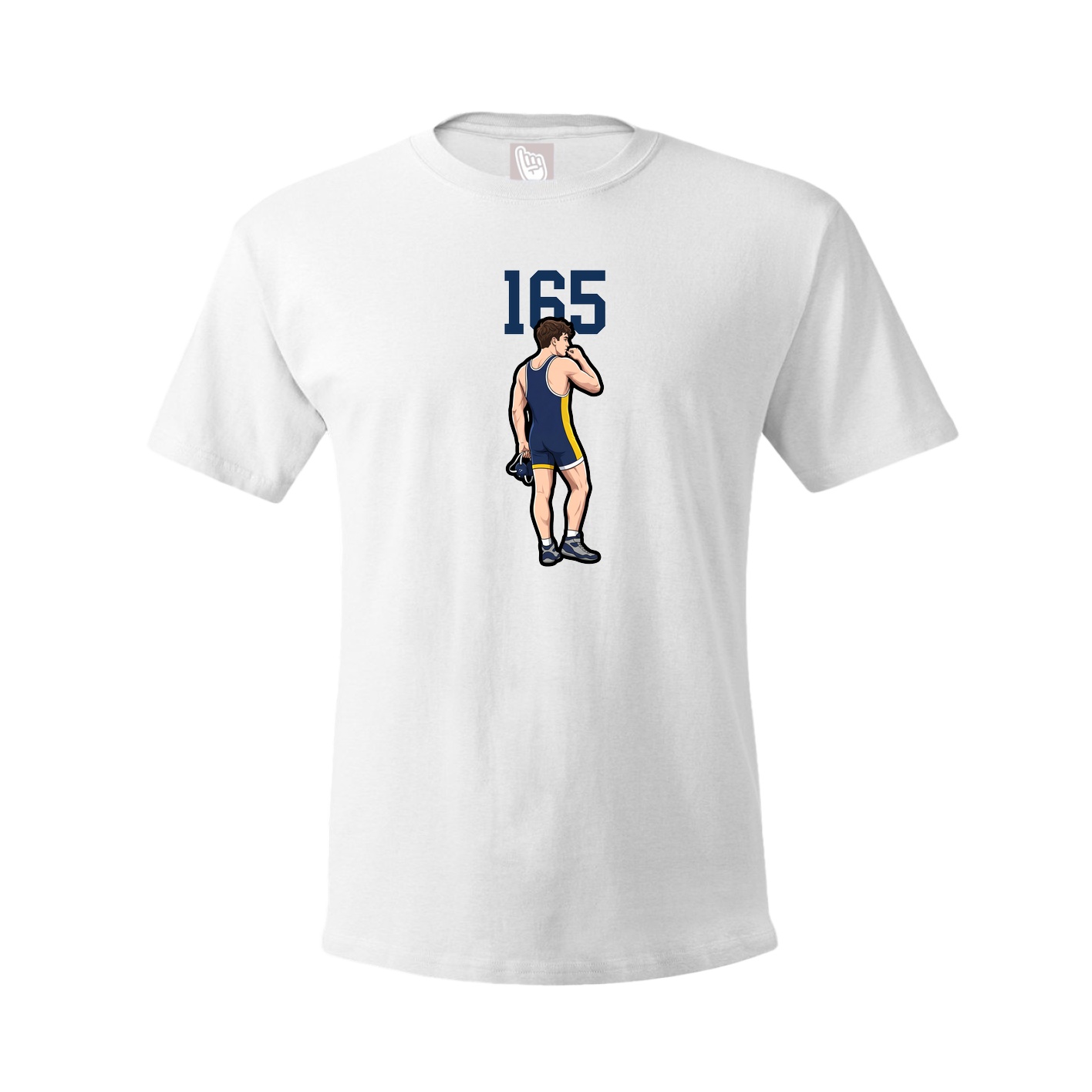 Tee — Number Top in White