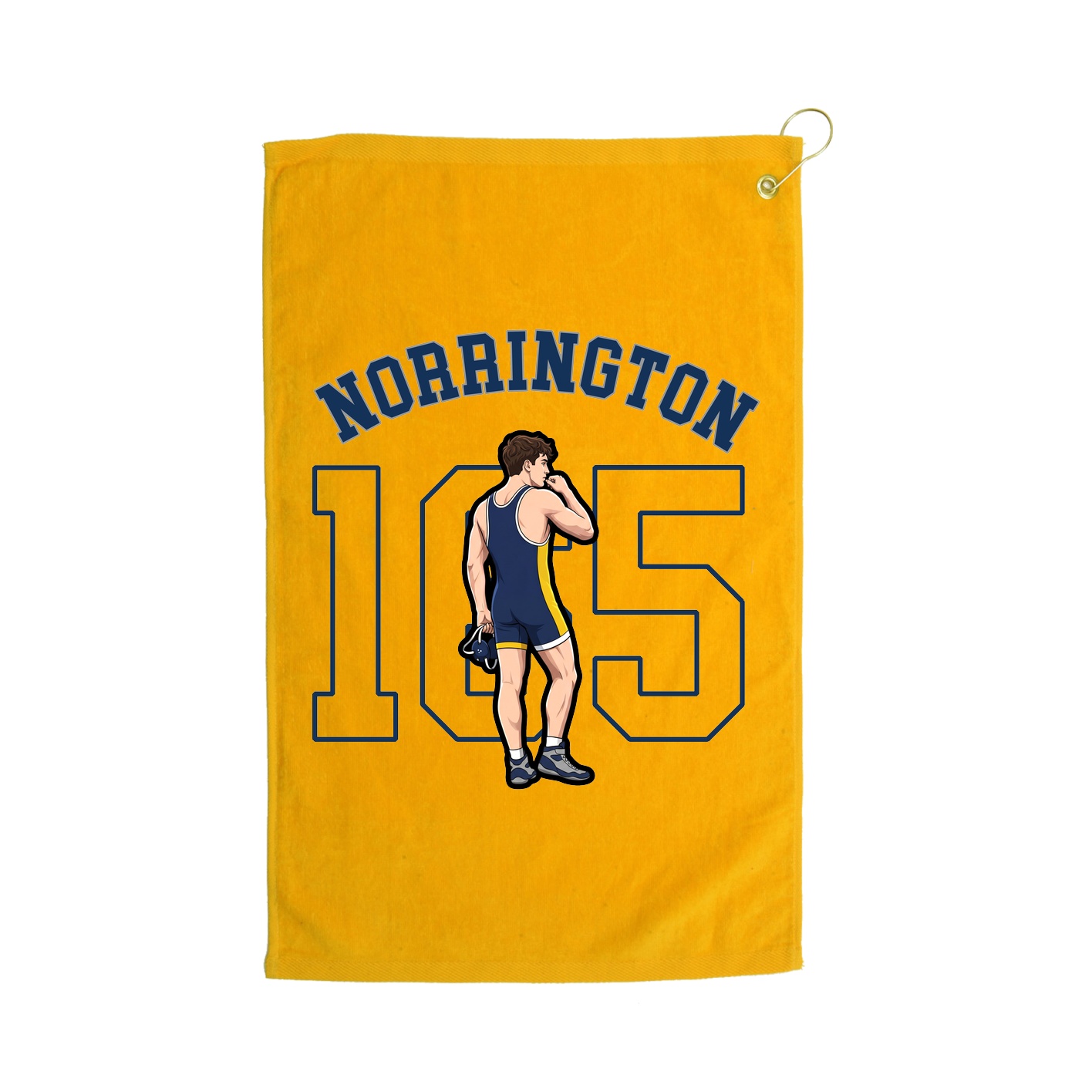 Golf Towel — Shirsey Arch in Gold