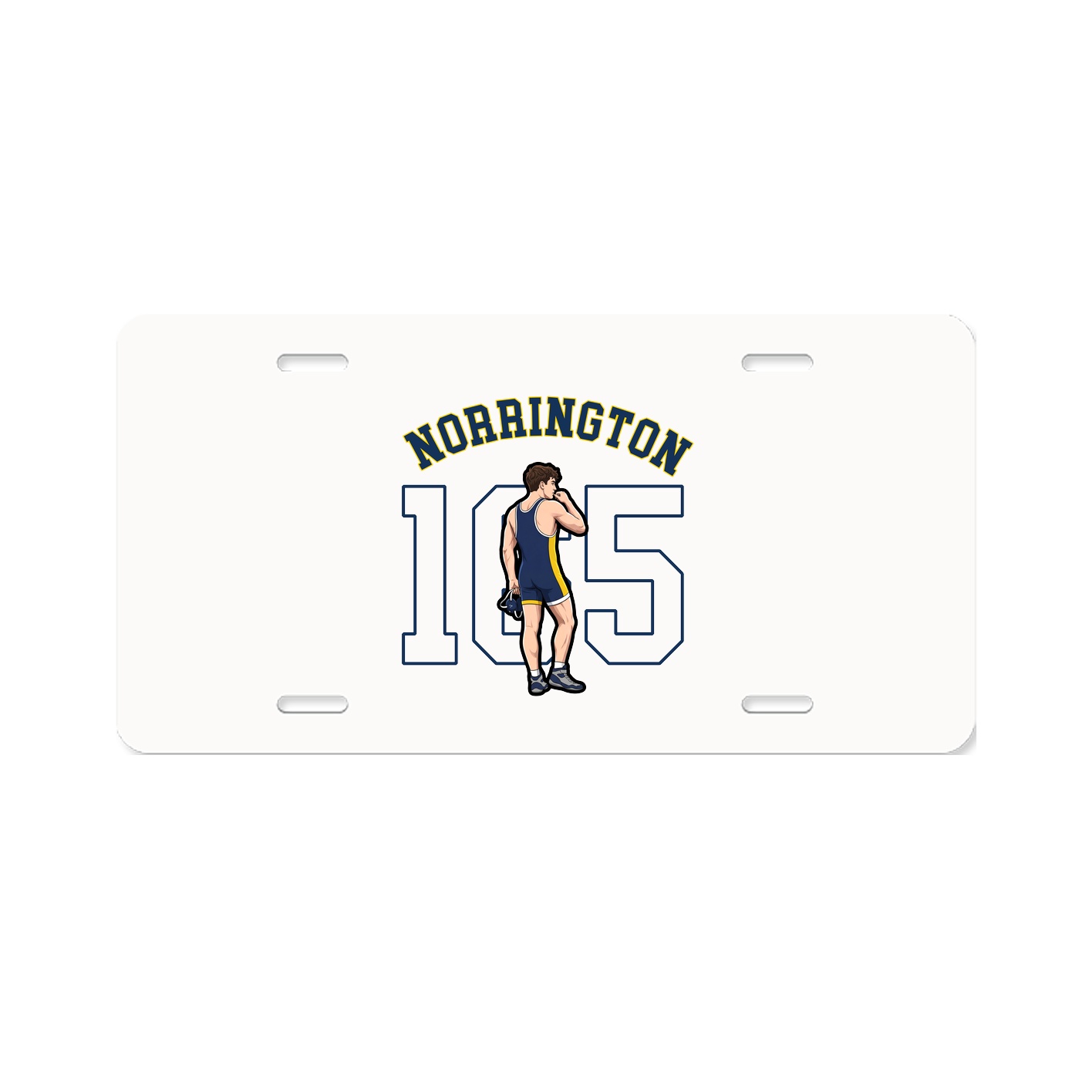 License Plate — Shirsey Arch in Classic