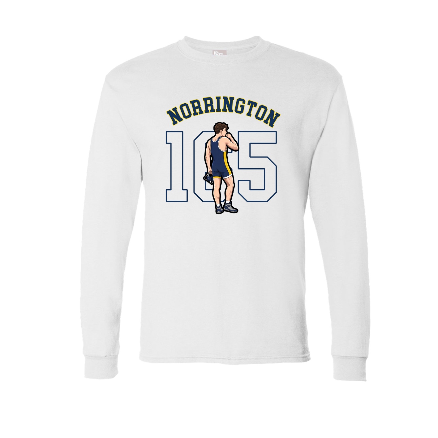 Long Sleeve Tee — Shirsey Arch in White