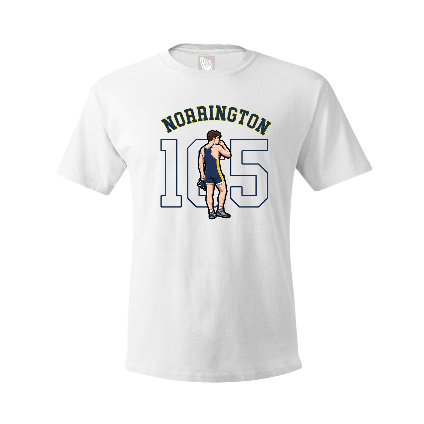 Youth Tee — Shirsey Arch in White