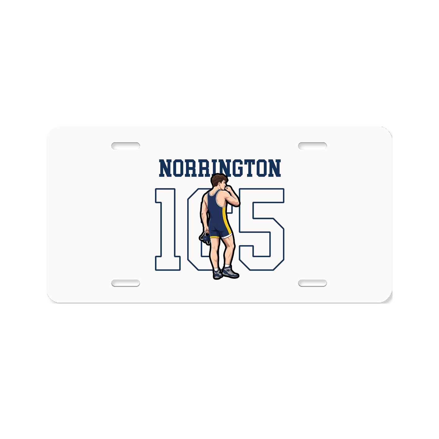 License Plate — Shirsey in Classic