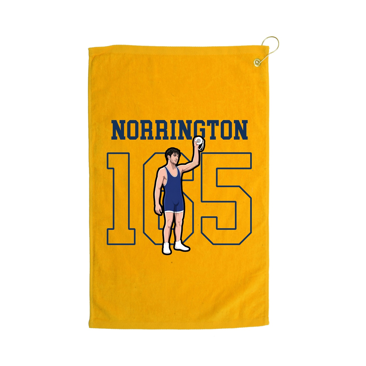 Golf Towel — Shirsey in Gold