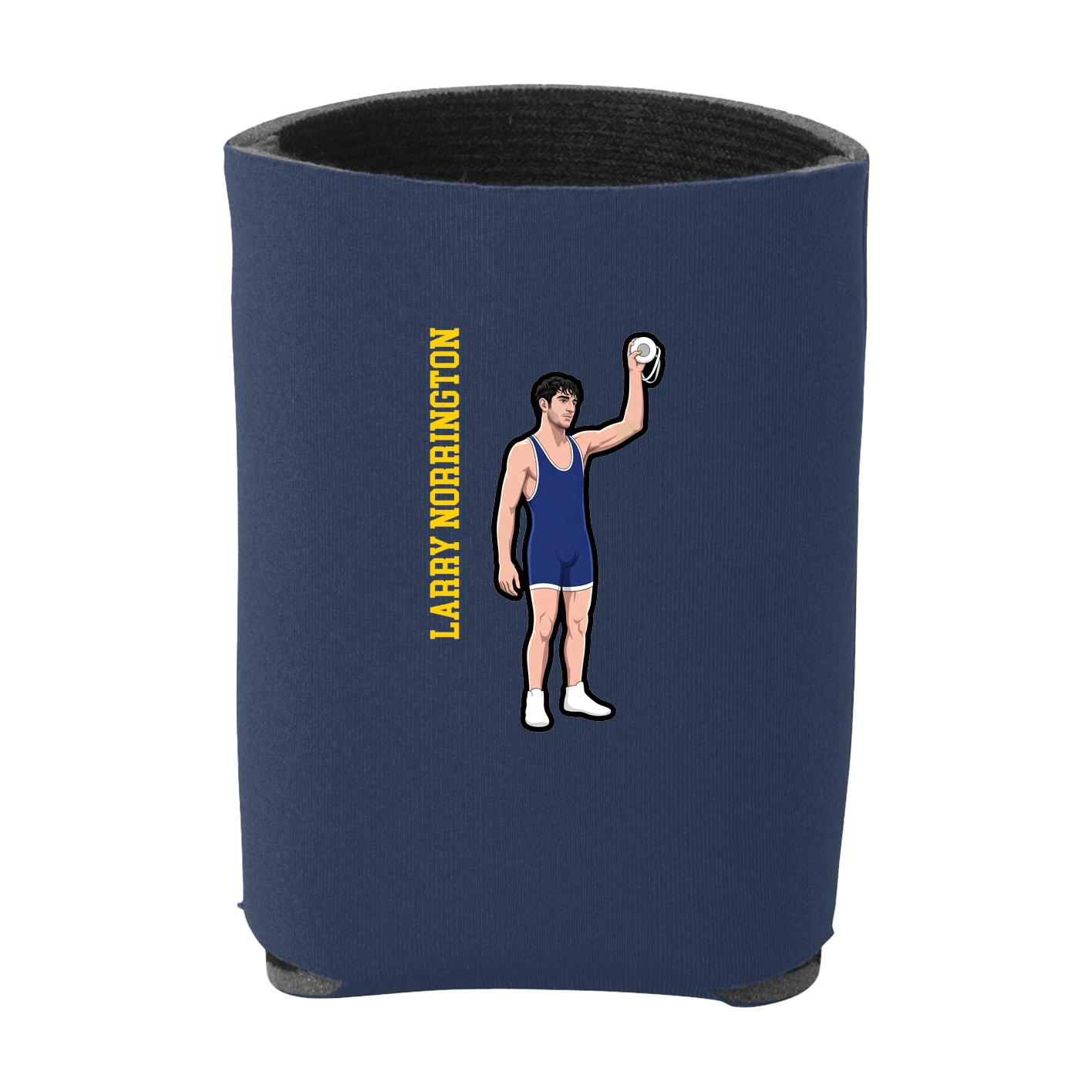 Can Holder — Name Vertical in Navy