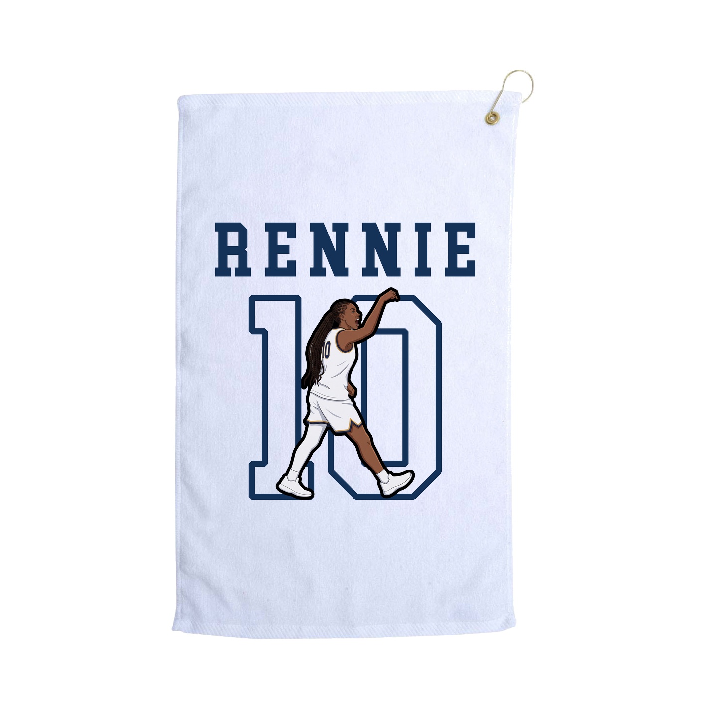 Golf Towel — Shirsey in White