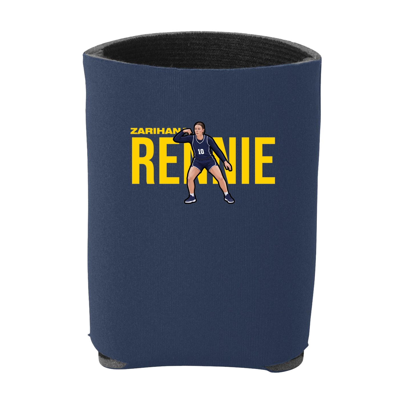 Can Holder — Player Name in Navy