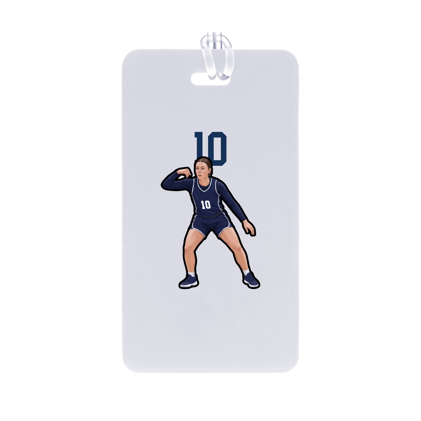 Bag Tag — Number Top in Classic