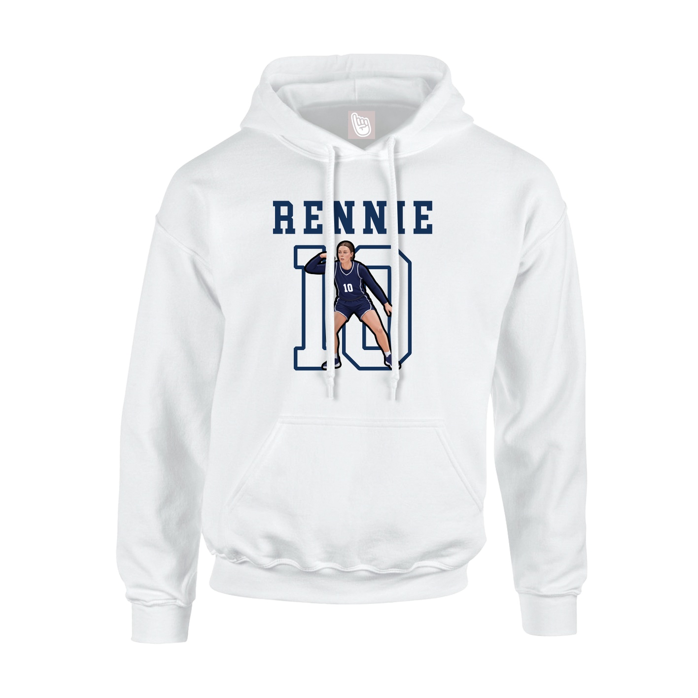 Youth Hoodie — Shirsey in White