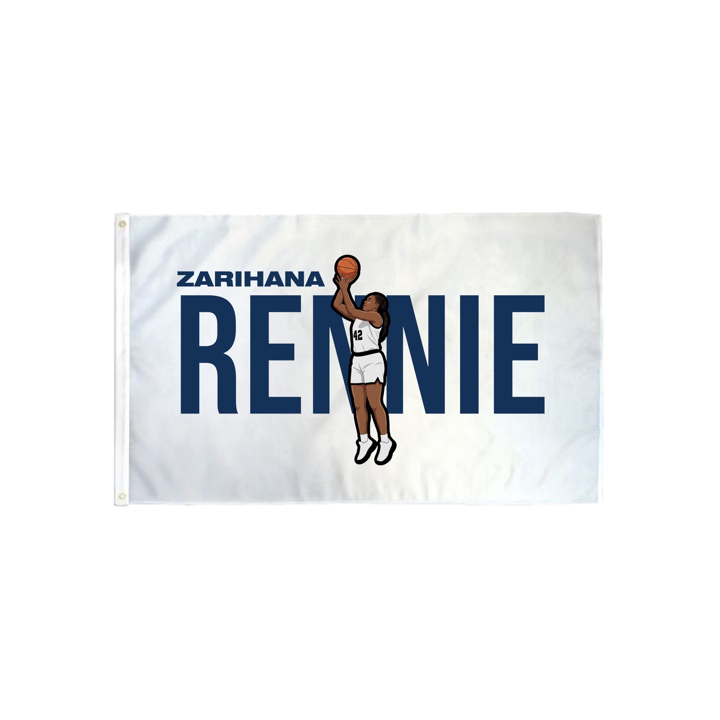 3x5 Flag — Player Name in Classic