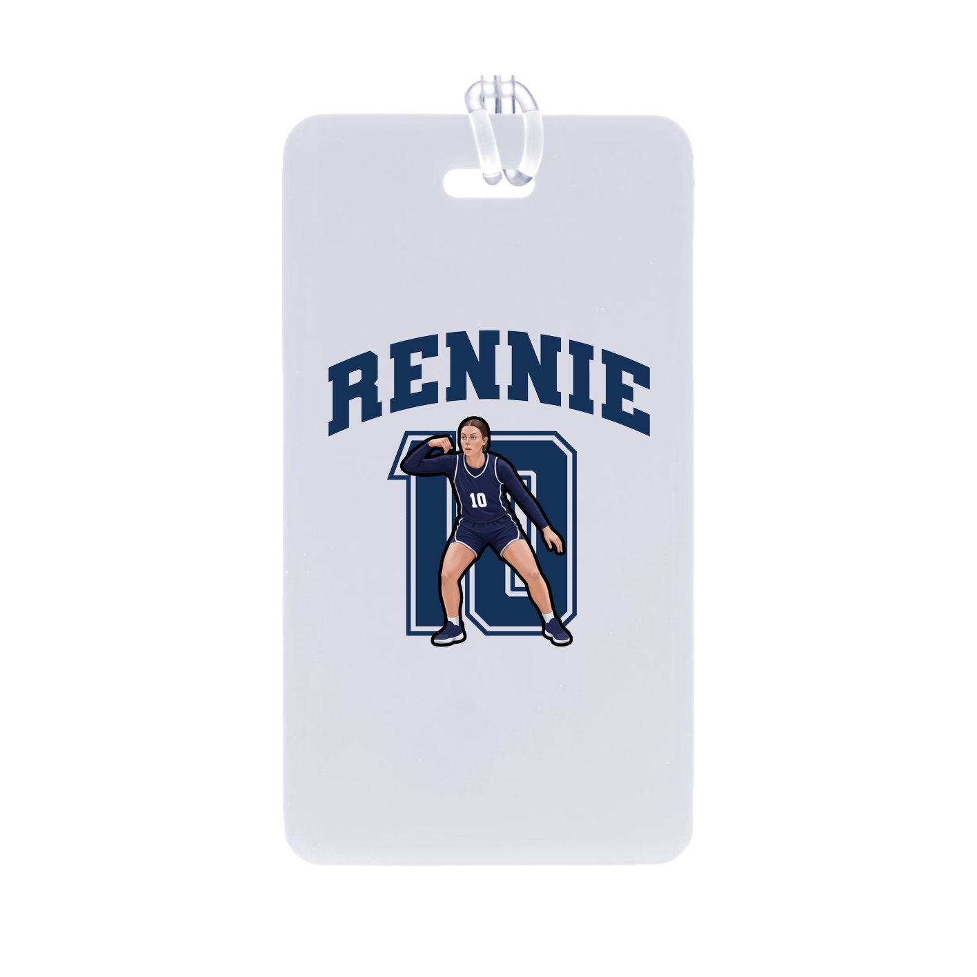 Bag Tag — Number in Classic