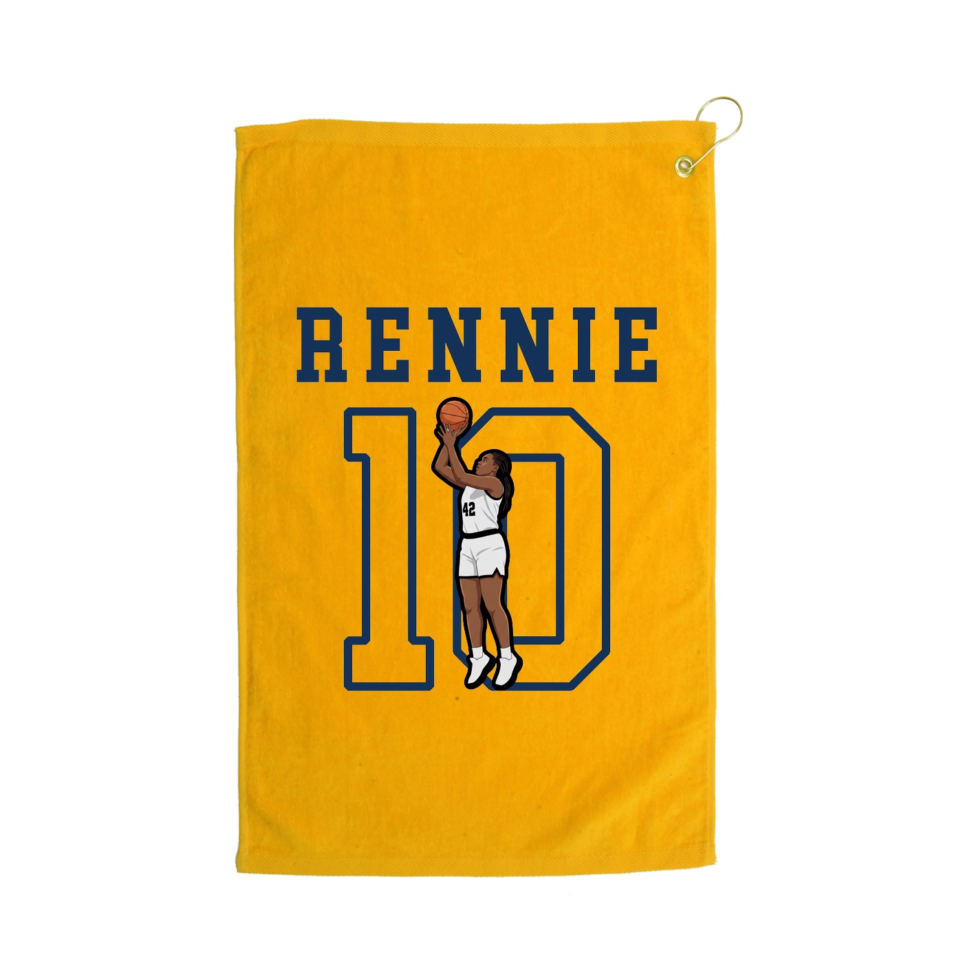 Golf Towel — Shirsey in Gold
