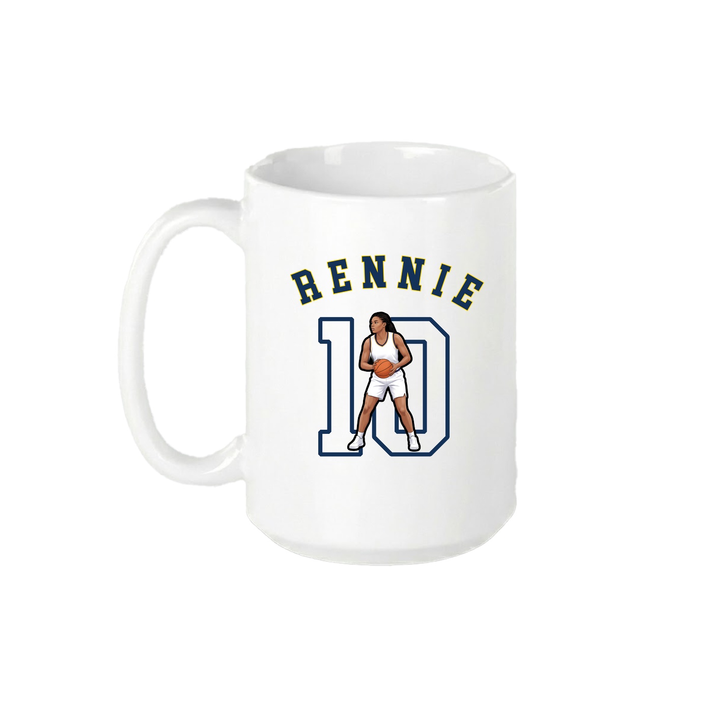 15oz Coffee Mug — Shirsey Arch in White