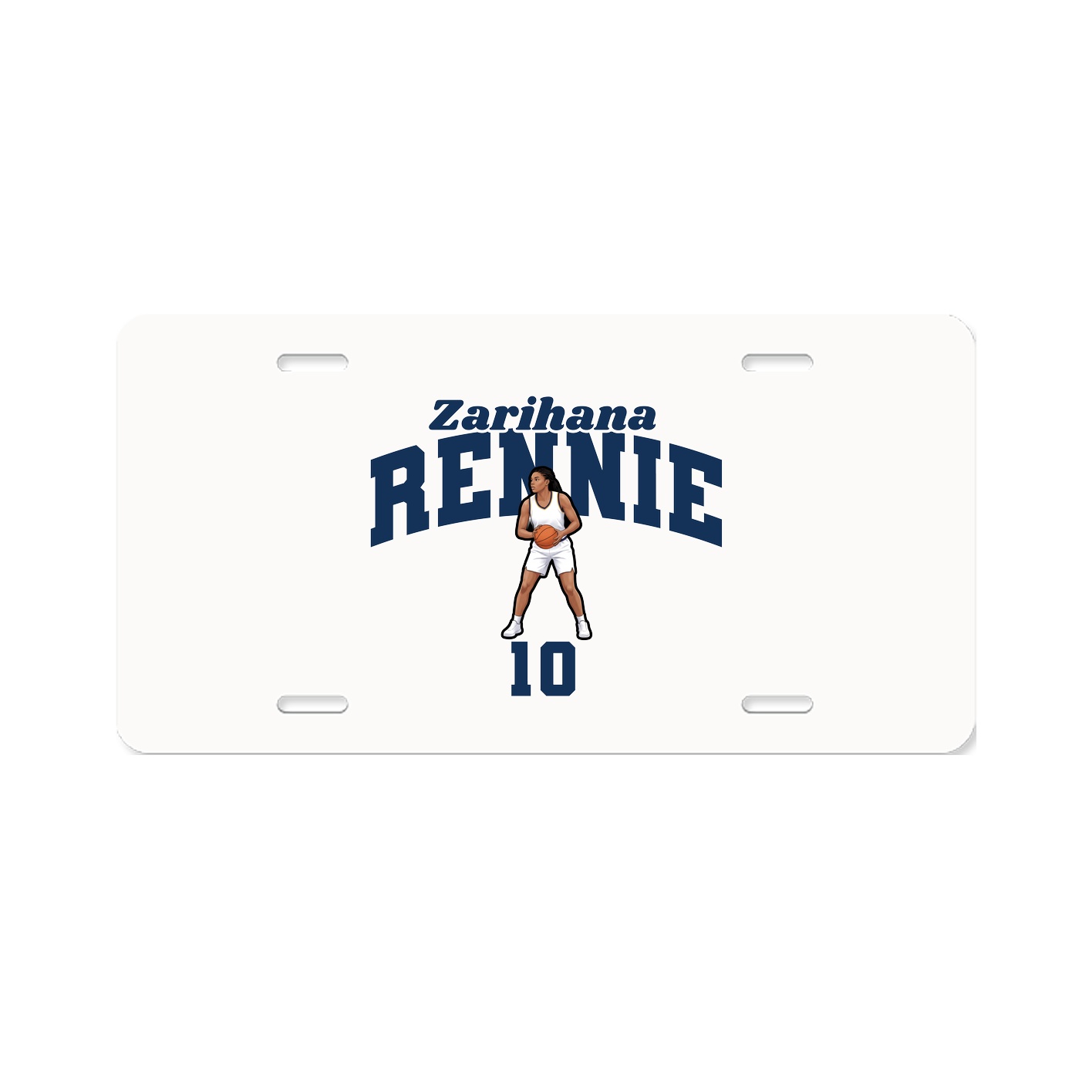 License Plate — Signature Arch in Classic