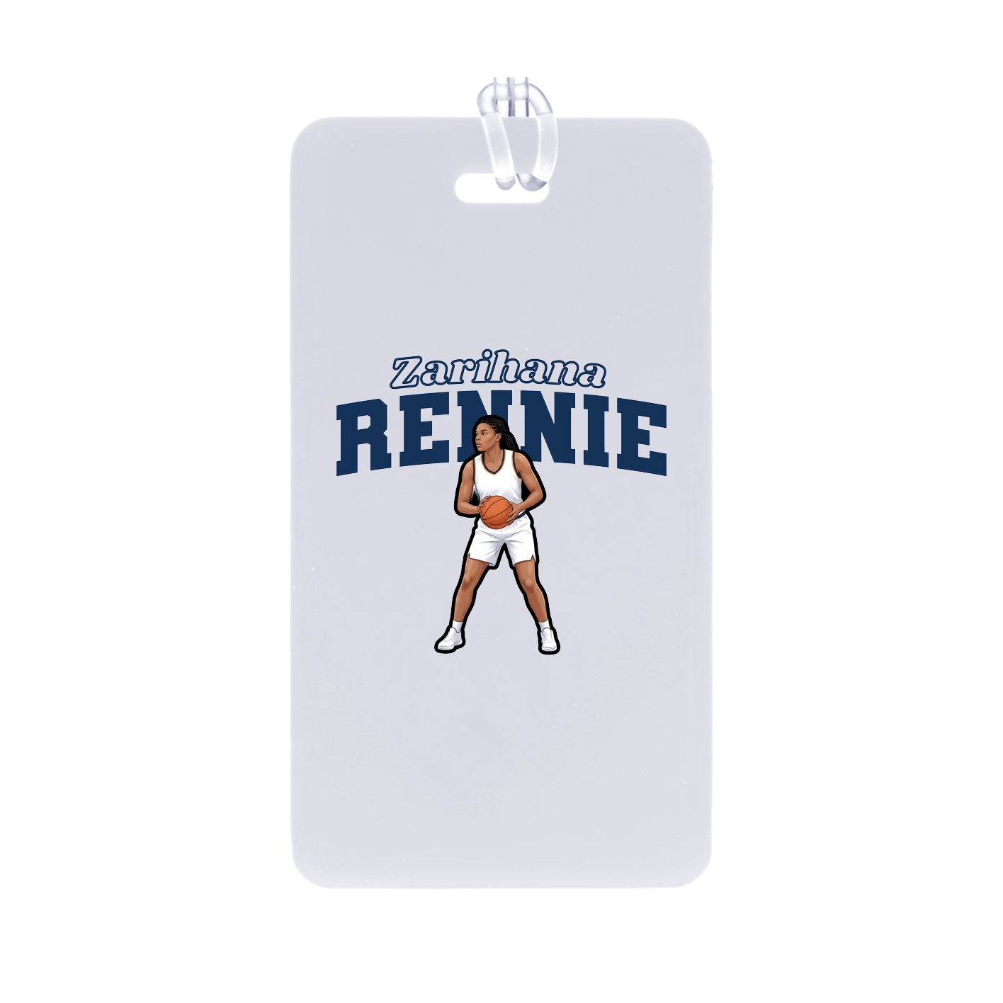 Bag Tag — Name Arch in Classic