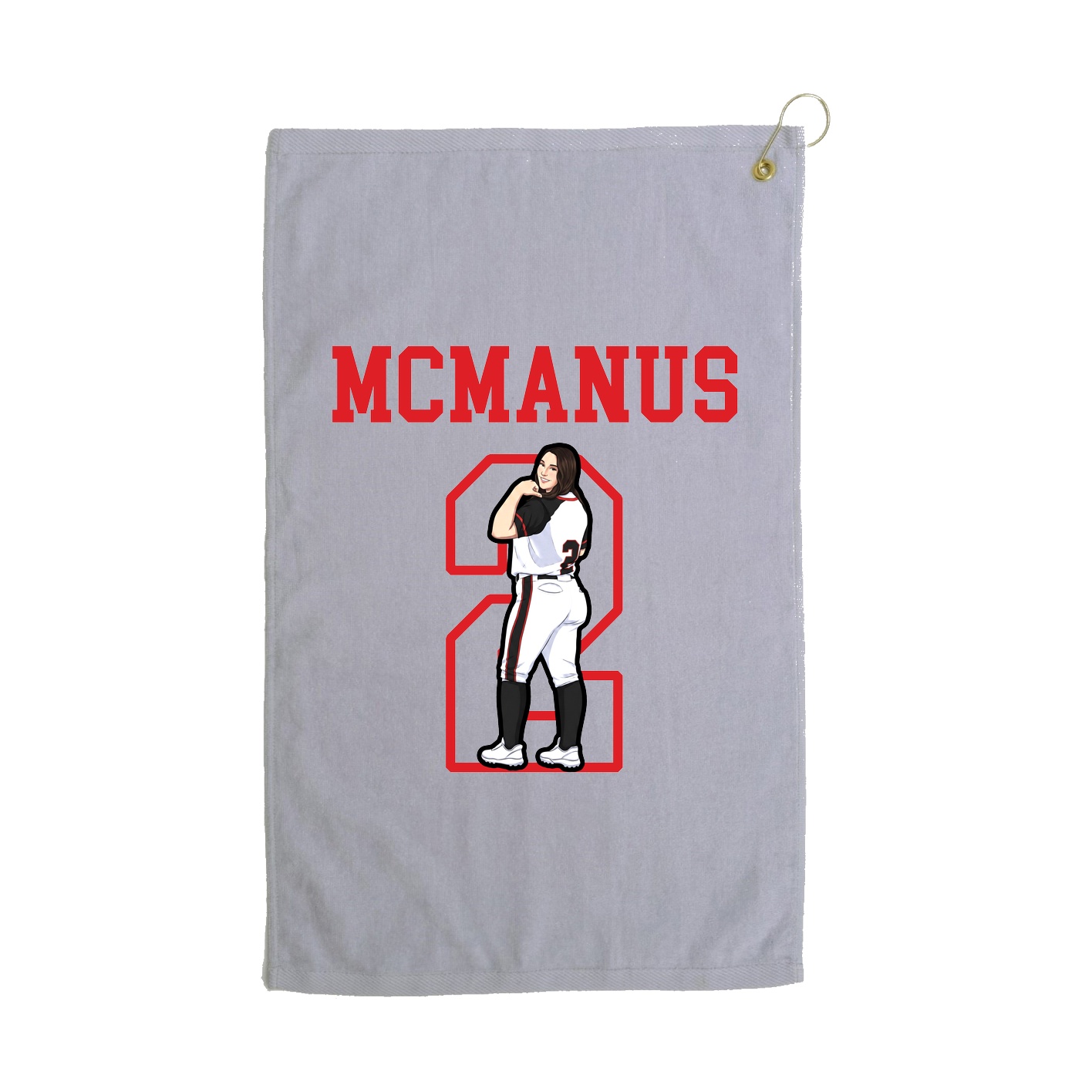 Golf Towel — Shirsey in Grey
