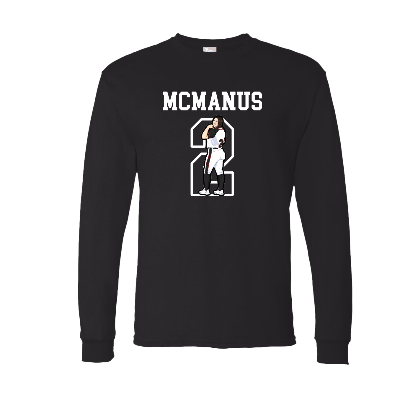 Long Sleeve Tee — Shirsey in Black