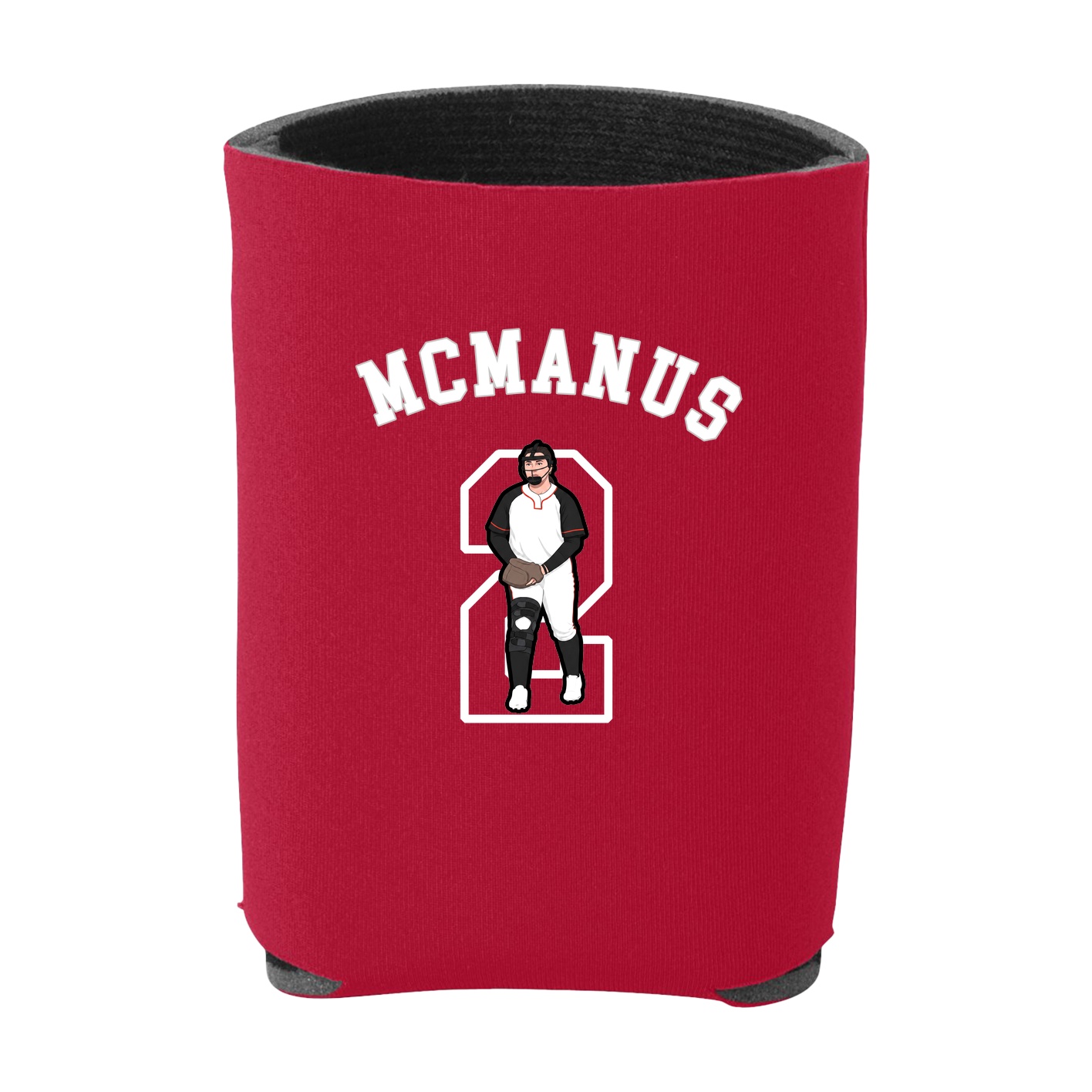 Can Holder — Shirsey Arch in Red