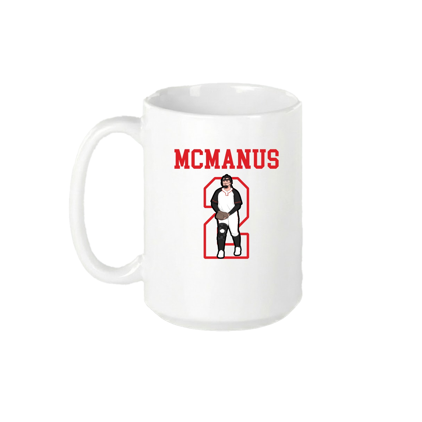 15oz Coffee Mug — Shirsey in White