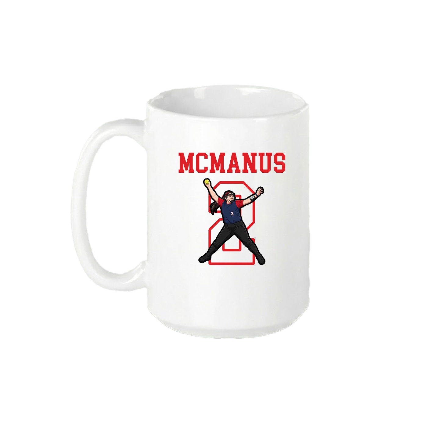15oz Coffee Mug — Shirsey in White