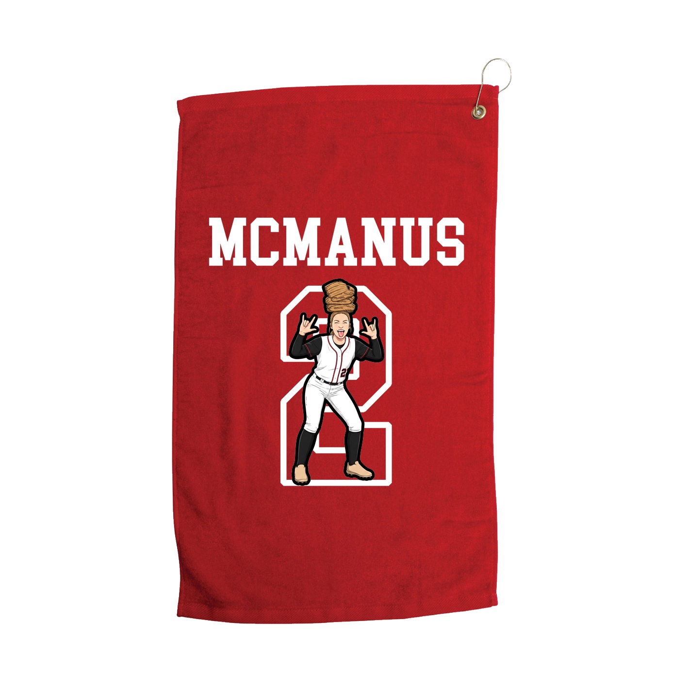 Golf Towel — Shirsey in Red