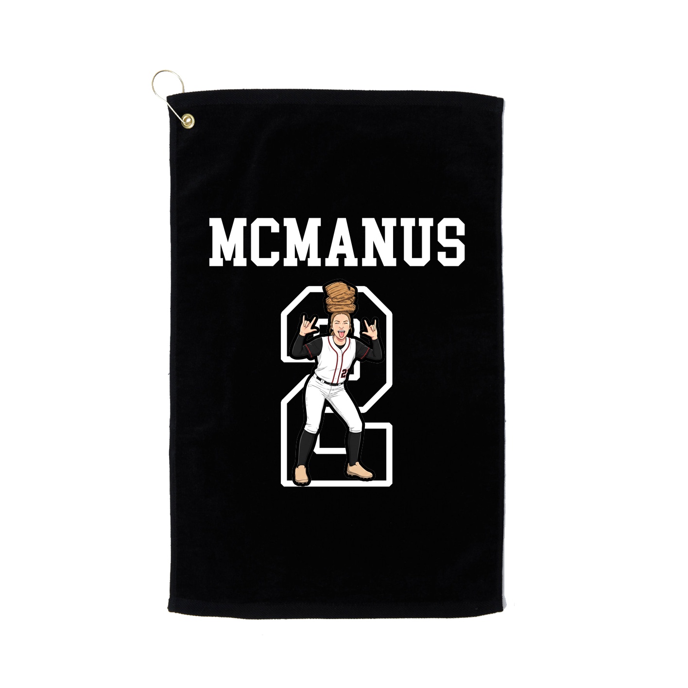 Golf Towel — Shirsey in Black