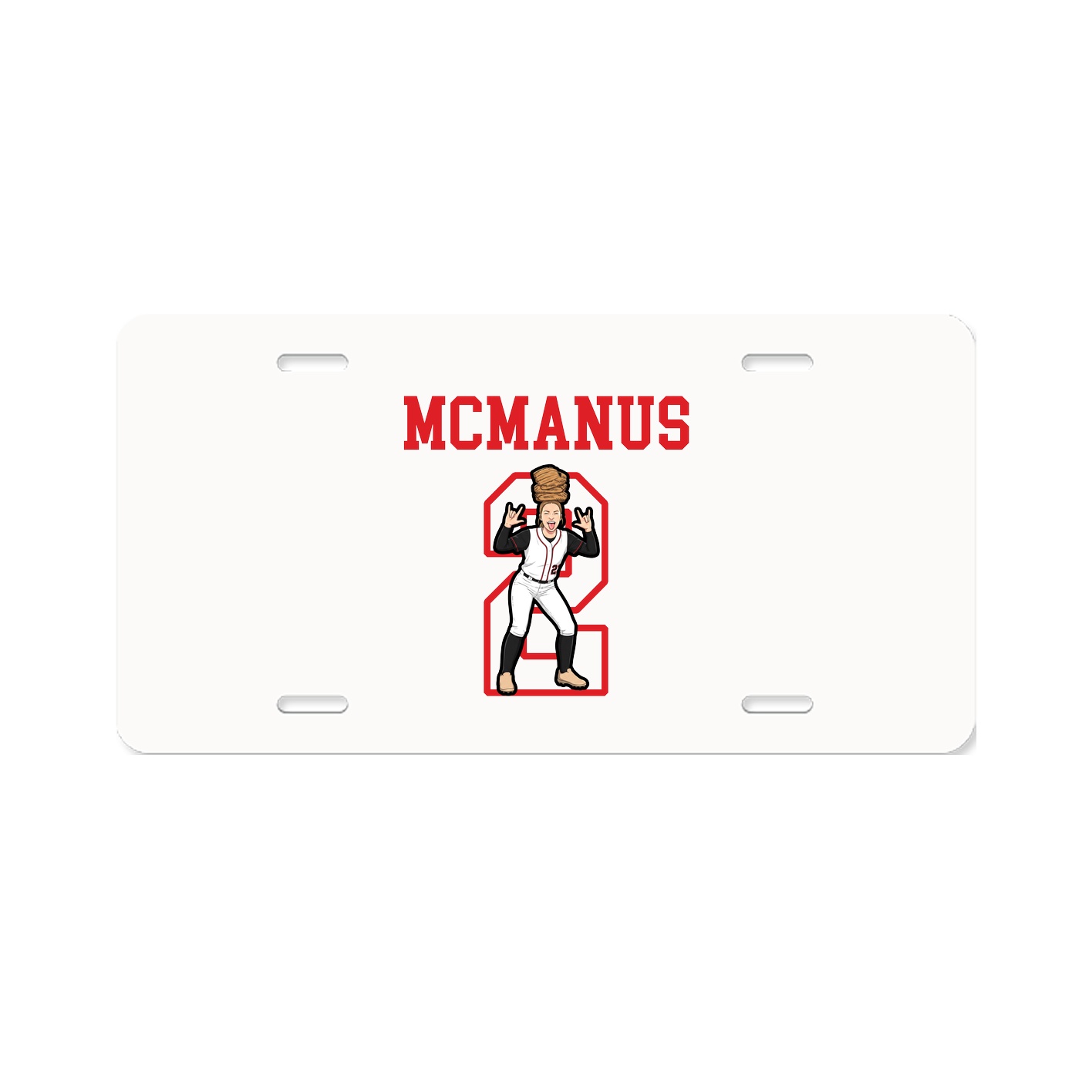 License Plate — Shirsey in Classic