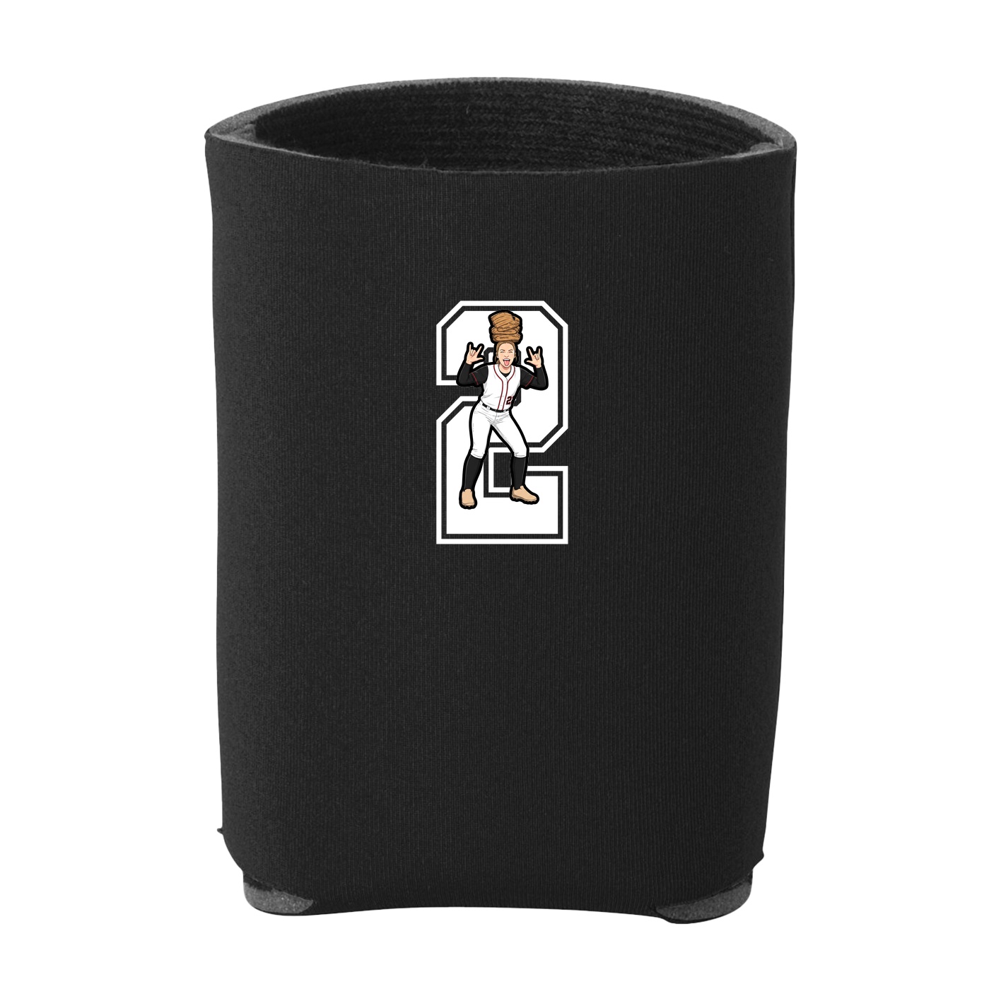 Can Holder — Number in Black