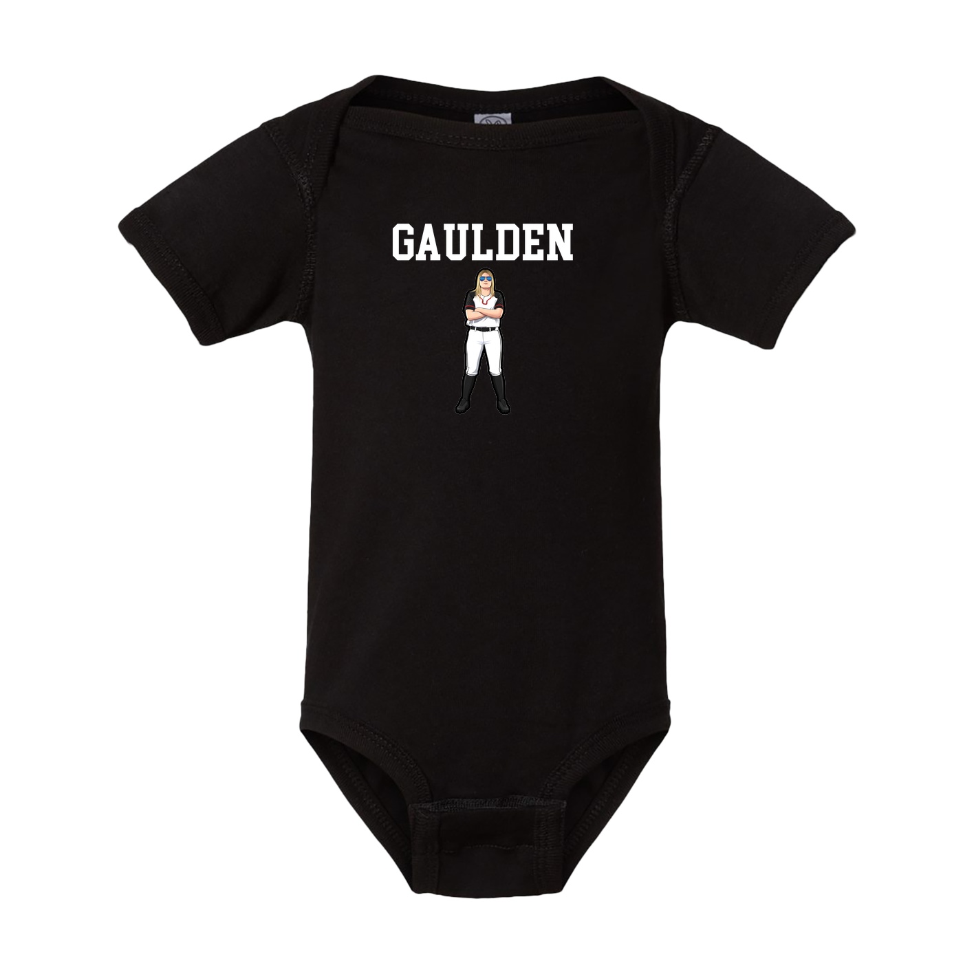 Baby Onesie — Shirsey in Black